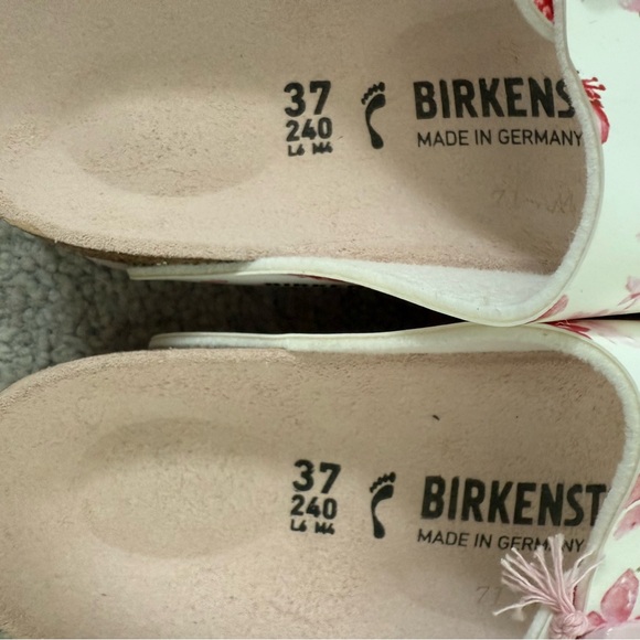 NWT Birkenstock Arizona Womens Blossom White Birko-Flo - Picture 9 of 9